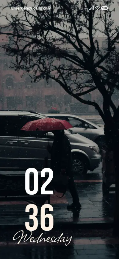 Rain Walker THEME for Xiaomi MIUI HyperOS