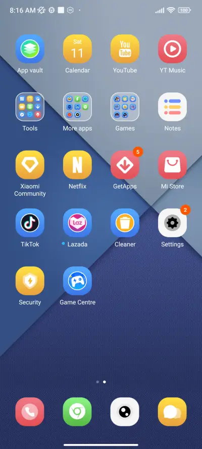 Layered Azure - Screenshot 3