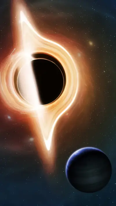 Silver heart black hole first photo announced