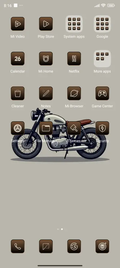 classic motorbike - Screenshot 4