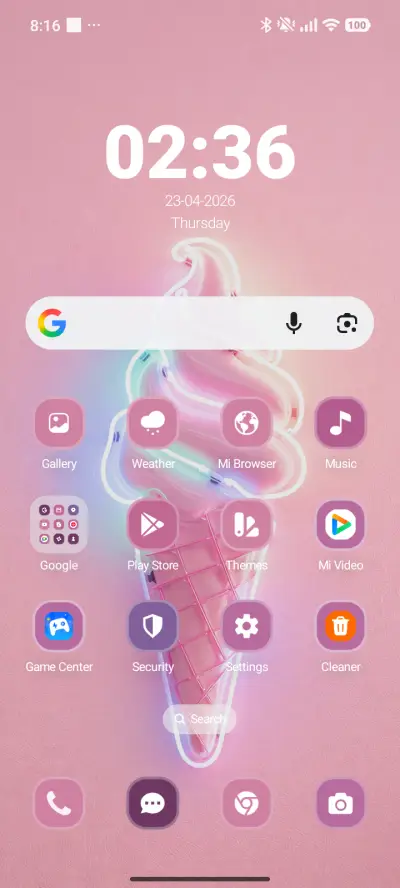 Neon Ice Cream - Screenshot 2