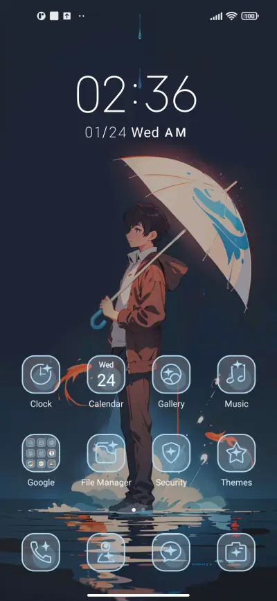 In the Rain - Screenshot 2