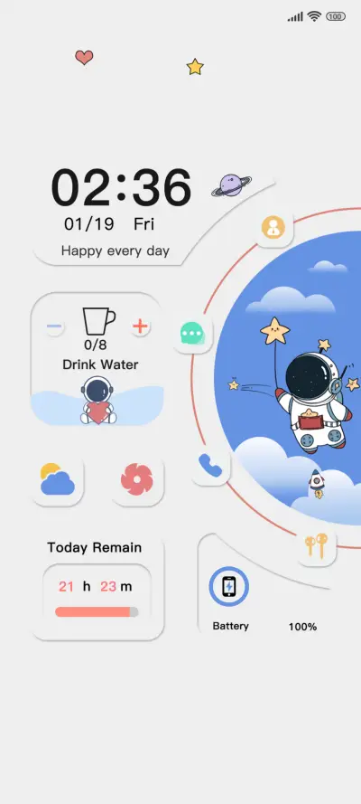 Astronauts flying - Screenshot 2