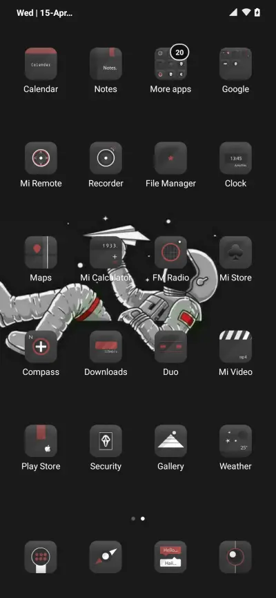 Dejavu Dark V11 - Screenshot 3
