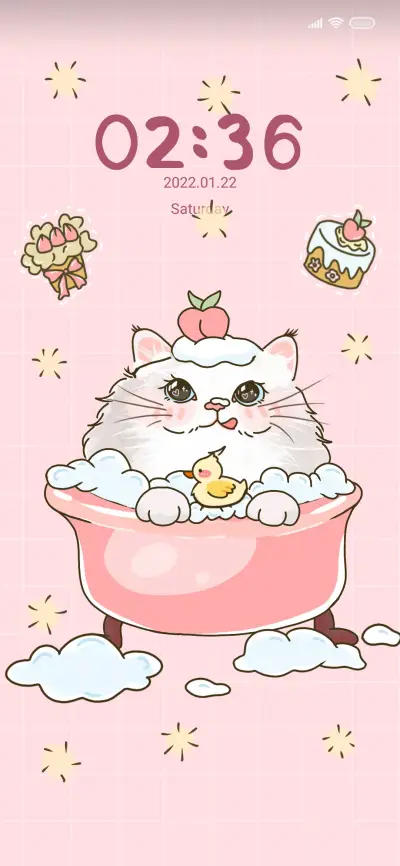 cat THEME for Xiaomi MIUI HyperOS