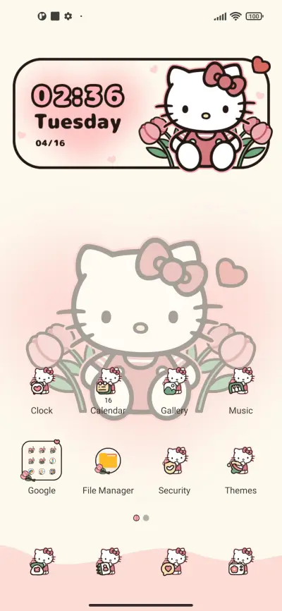Hello Kitty tulips - Screenshot 2