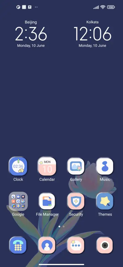 Dark Blue World - Screenshot 2