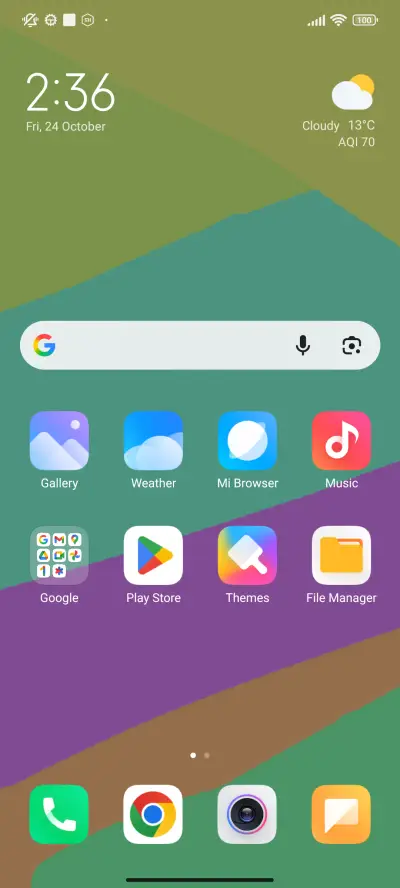 Paint color theme - Screenshot 2