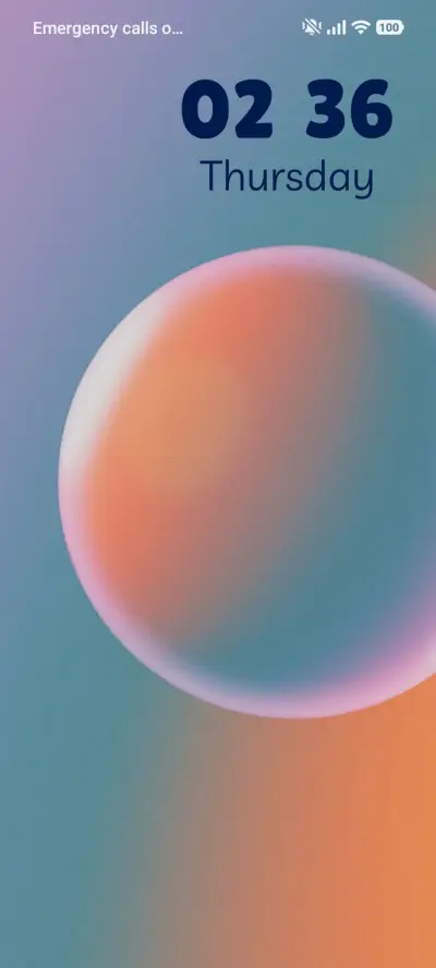 Circle Bg THEME for Xiaomi MIUI HyperOS