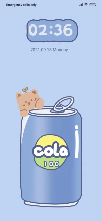 Filling soda