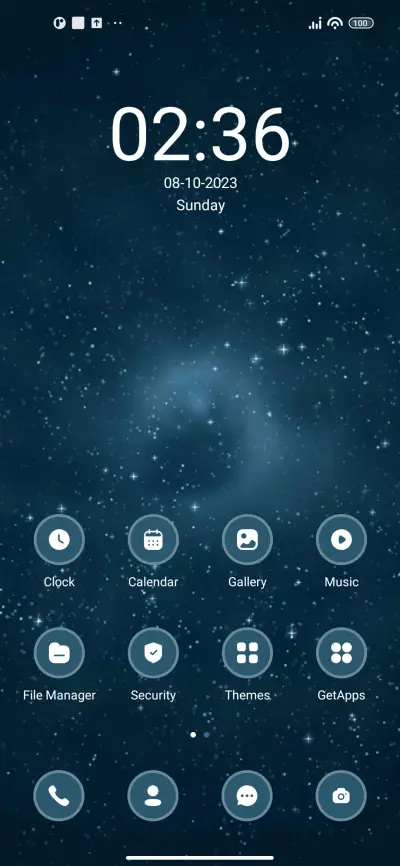 Abstract Dark - Screenshot 2