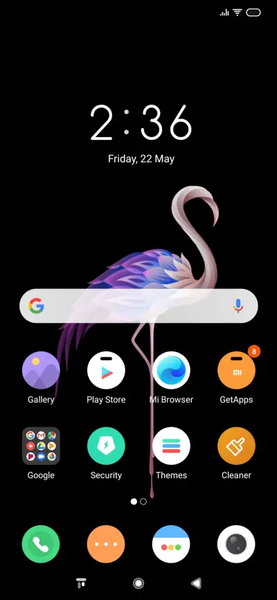 Clean Black Ui - Screenshot 2