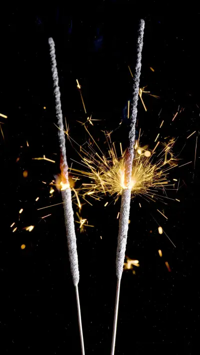 Fireworks towards the stars