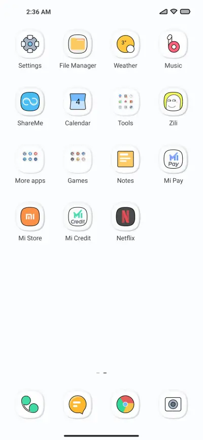 Pure White OS - Screenshot 3