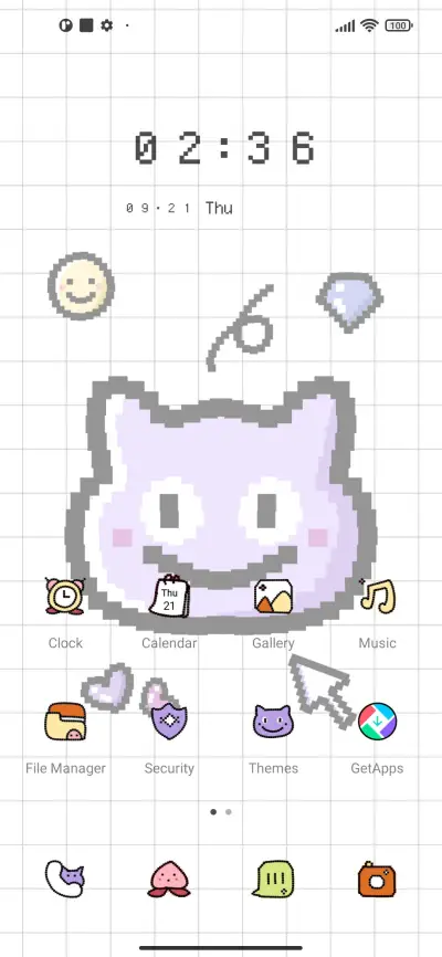 Pixel wind cute - Screenshot 2