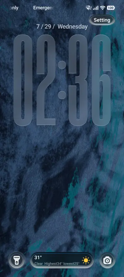 AS Akaza.Cobalt THEME for Xiaomi MIUI HyperOS