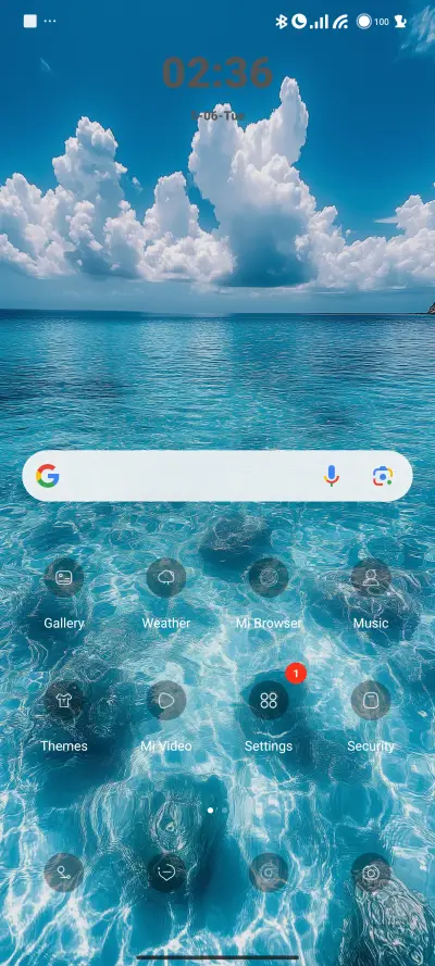 blue sea - Screenshot 2