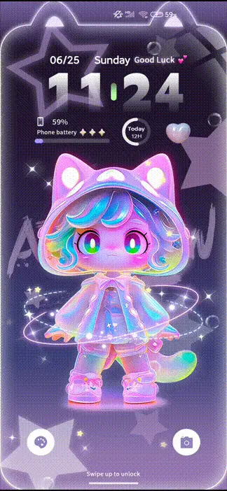 Crystal Cat Girl