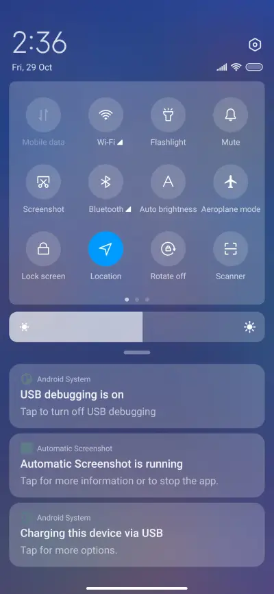 Glass clock - Screenshot 5