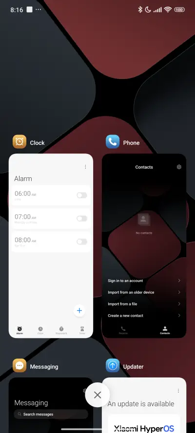 Classic Red Black - Screenshot 4