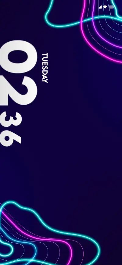 Neon Pattern - Screenshot 1