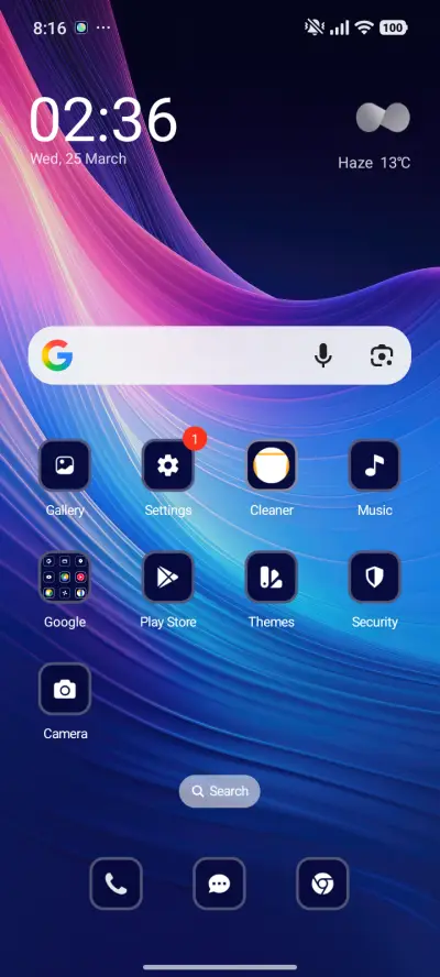 Fluid Purple - Screenshot 2