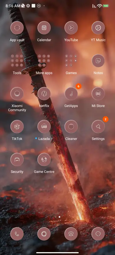 Flaming Sword - Screenshot 4