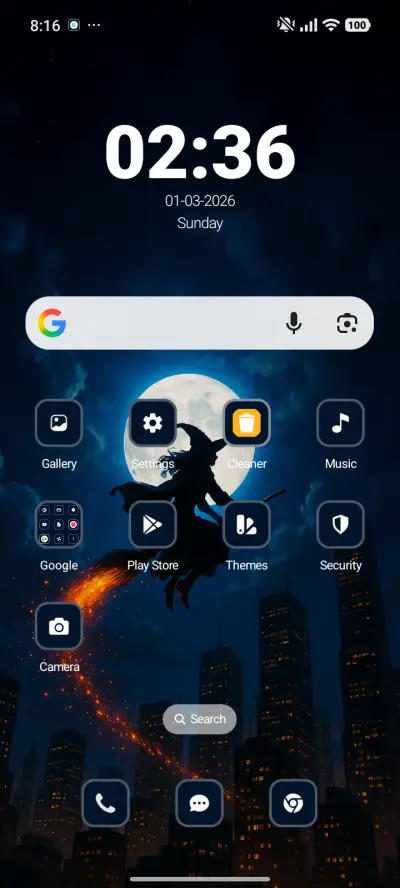 Witch's Ride - Screenshot 2