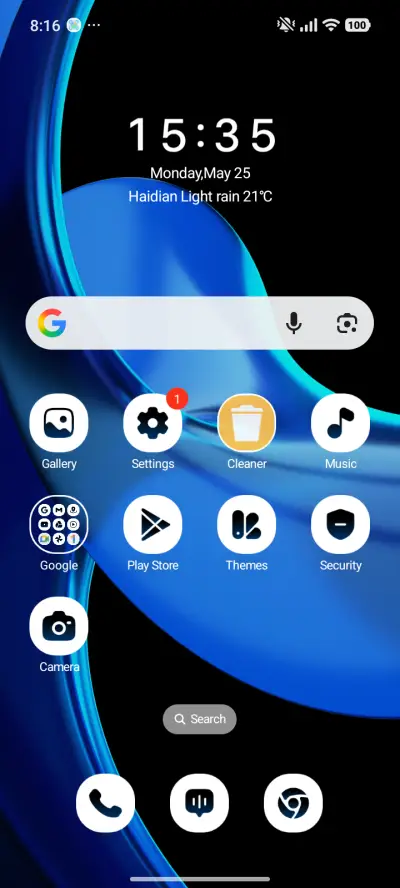 Blue Flow - Screenshot 2