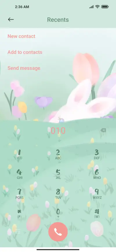 Rabbits in flowers - Screenshot 6