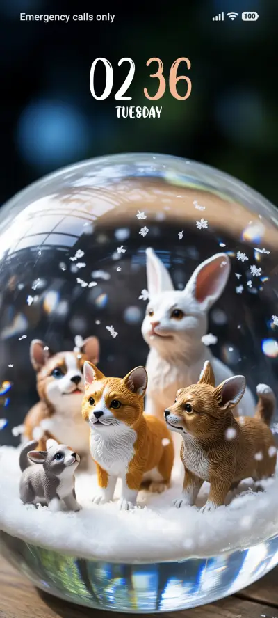 Snow Globe Pets