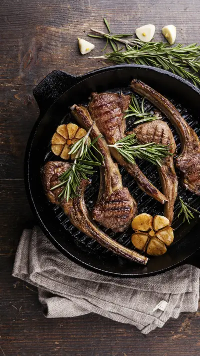 Winter teaches you how to identify fake lamb meat