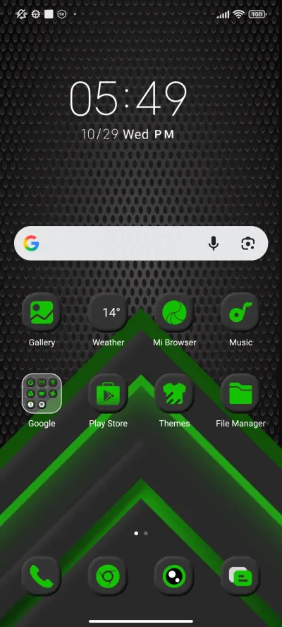 Mystic Green Tech - Screenshot 2
