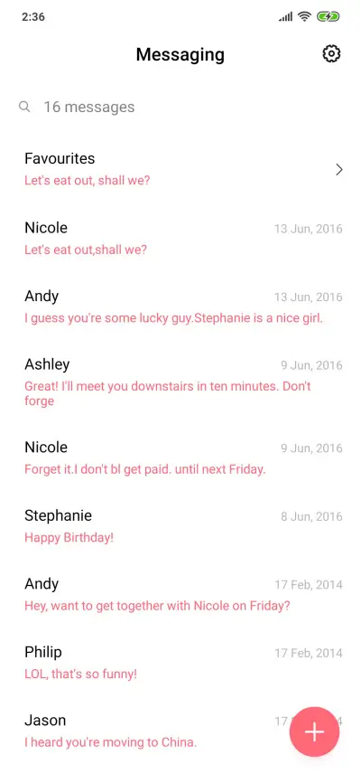 Android X - Screenshot 7