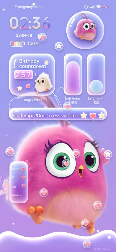 Angry Birds Purple - Screenshot 2