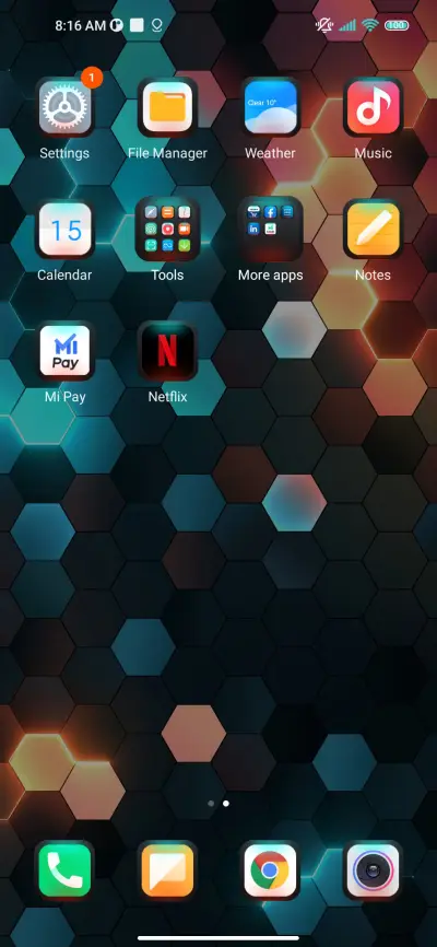Light hexagon - Screenshot 3
