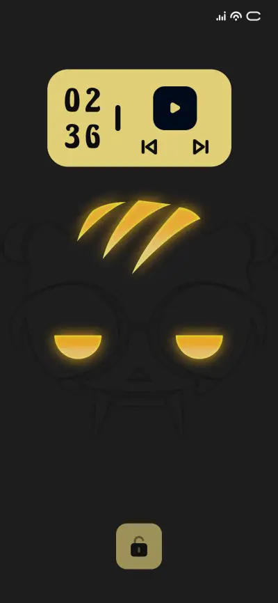 Glow Kitty - Screenshot 1