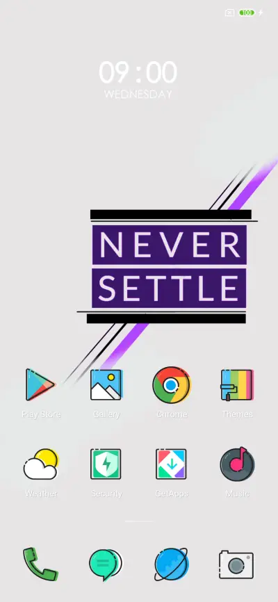 Violet Never Settle_V10 - Screenshot 2