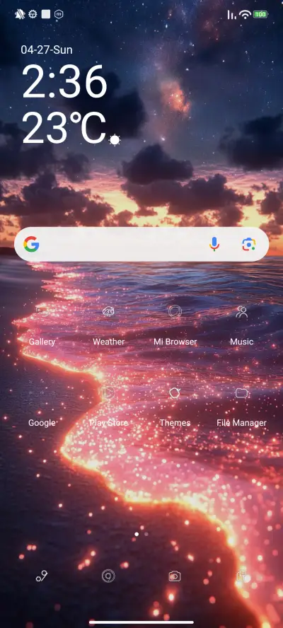 Glowing Beach - Screenshot 2