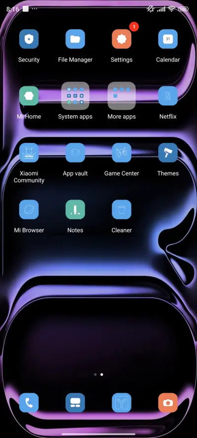 Dark OS26 - Screenshot 3