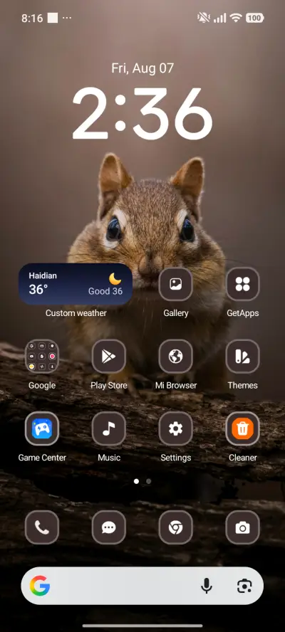 Cute Squirrel - Screenshot 2