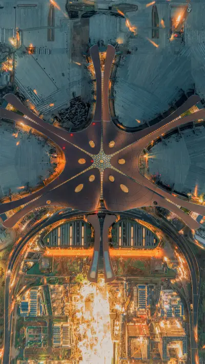 Daxing international airport flight 8