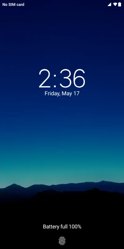 Android Q Dark_DWM19 - Screenshot 1