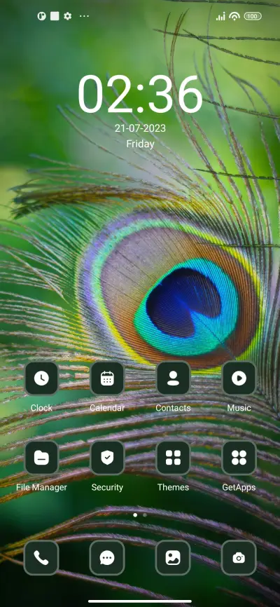 Peacock Feather - Screenshot 2