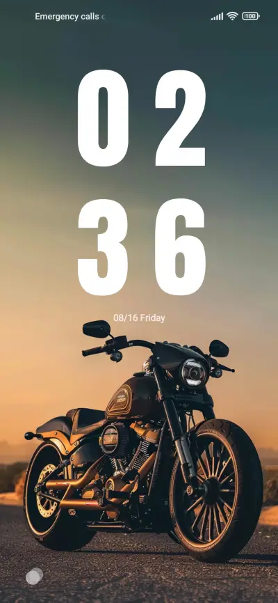 Sunset motorcycle - Screenshot 1