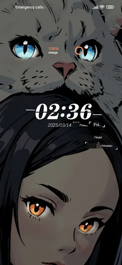 Dark Girl and Cat - Screenshot 2
