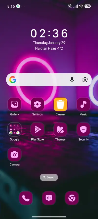 Purple Light - Screenshot 2