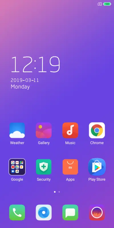 ColorOs UI - Screenshot 2