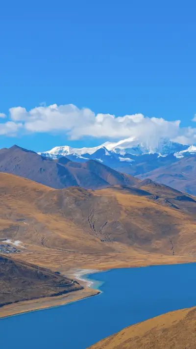 Mountains, rivers, and lakes