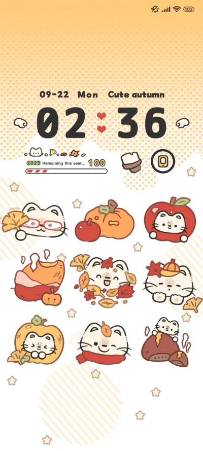 Autumn Bliss Kitty - Screenshot 2